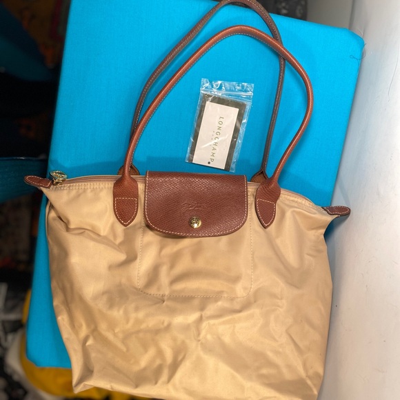 Longchamp Tan and Brown Tote Bag - Picture 5 of 11